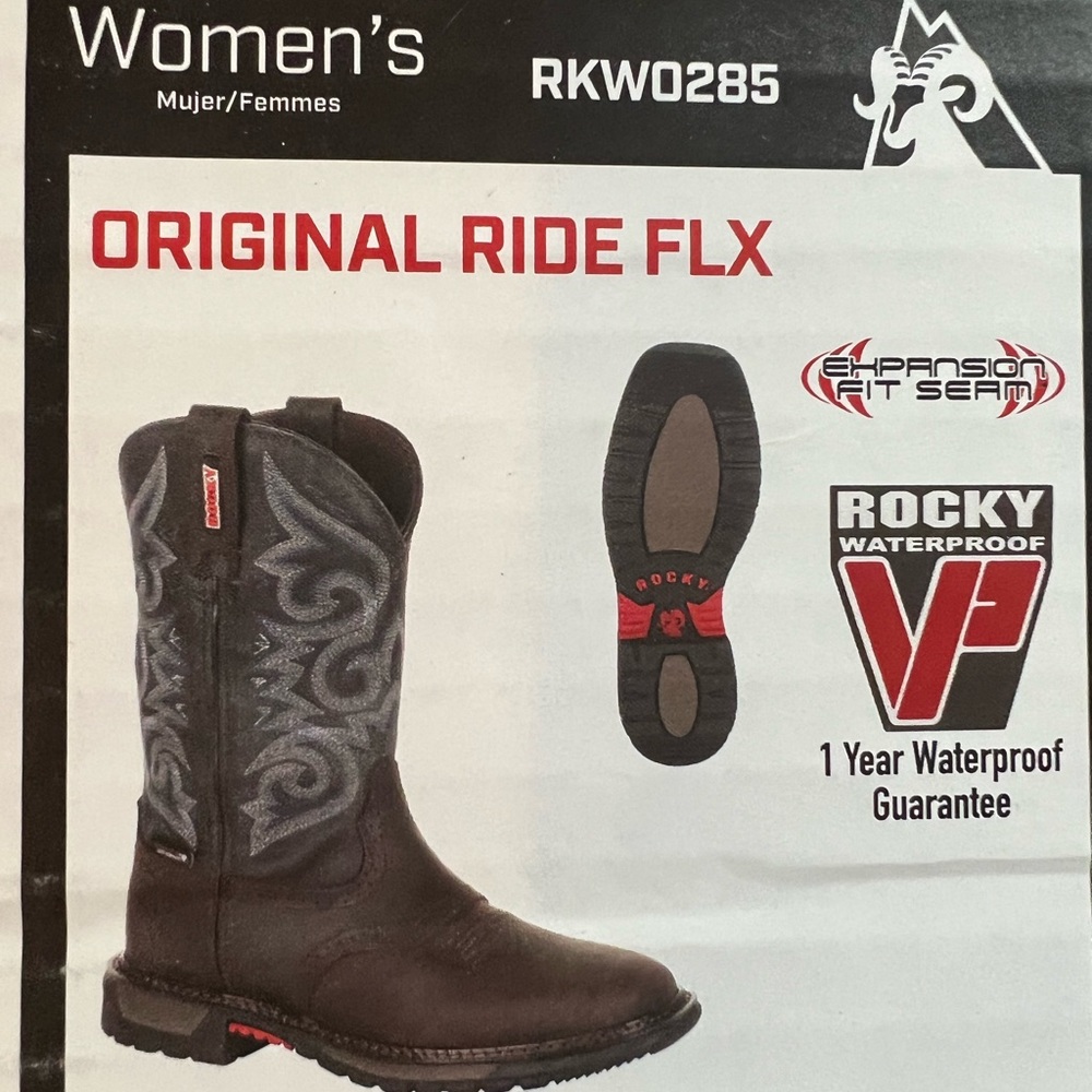 RockyWomen Boots size 7 NEW - Picture 3 of 6
